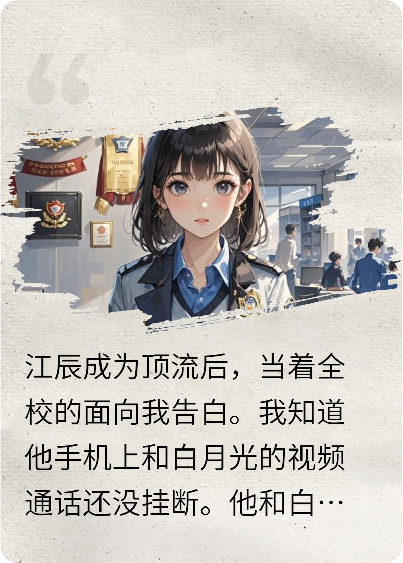 顶流男神塌房后，我亲手送他去喝茶