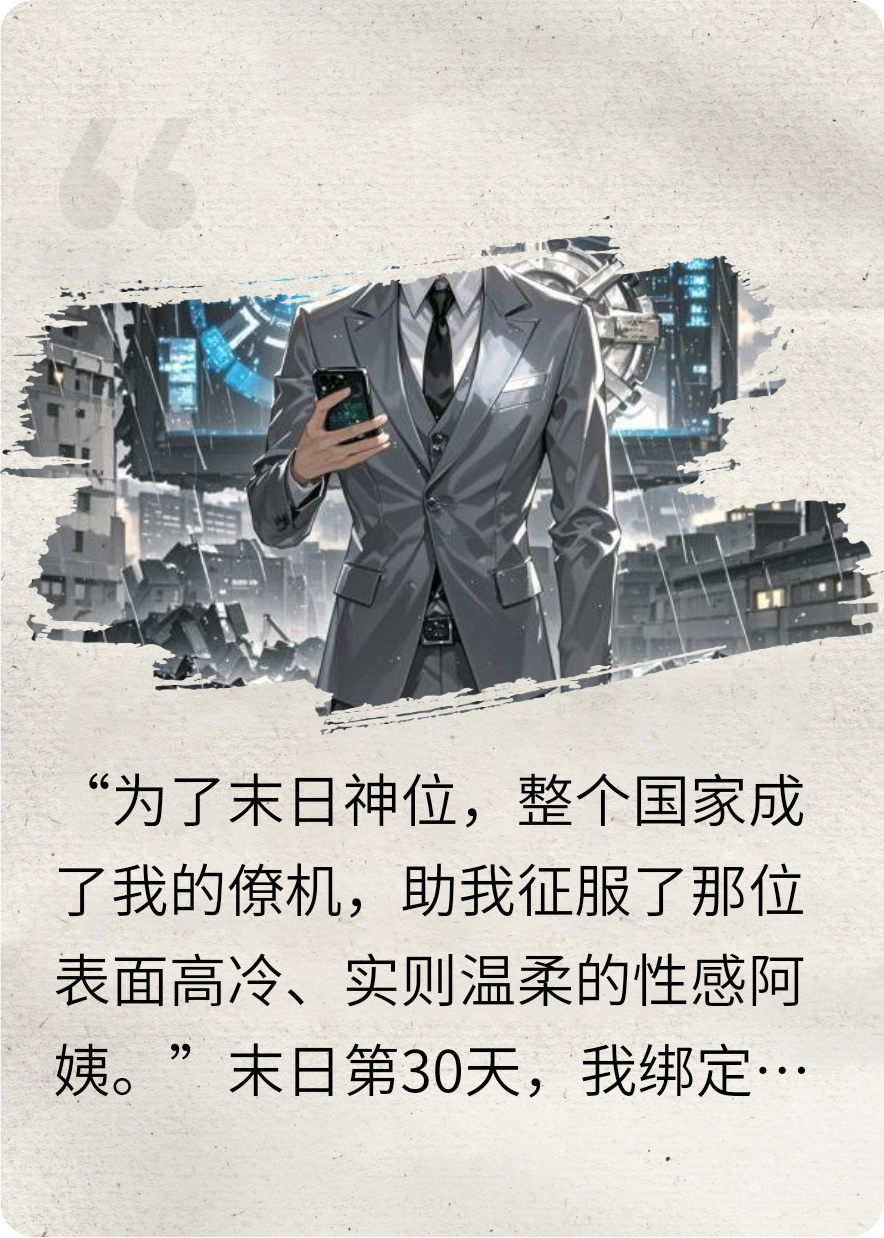 末日上交系统，国家帮我攻略女神阿姨