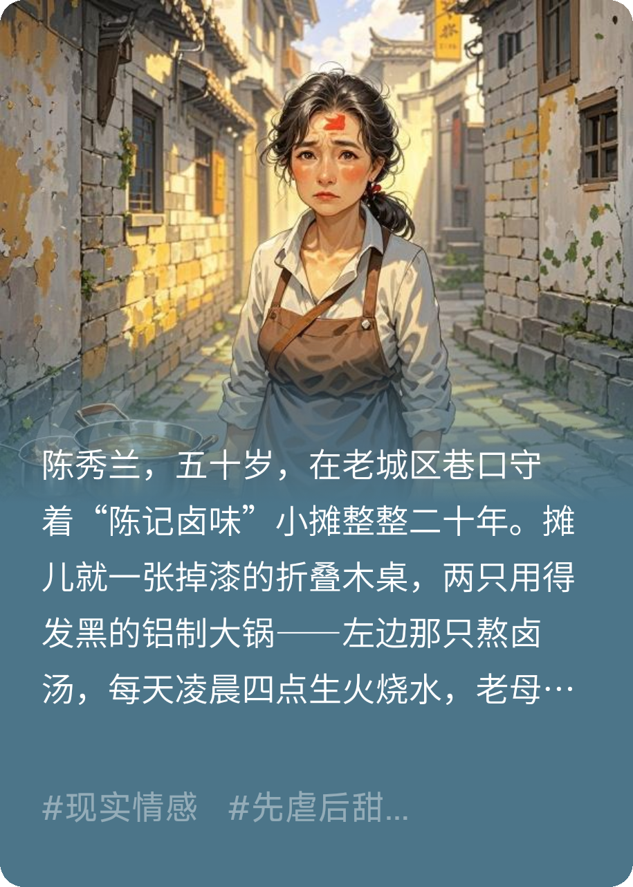 卤味摊前的护国天团：我妈弱小？碾死你只需一句话