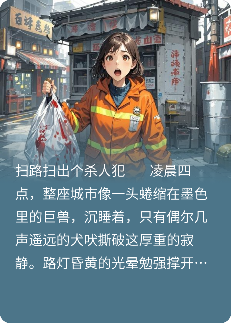 扫路扫出个杀人犯