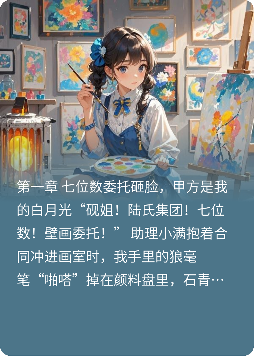 十年暗恋：冰山霸总的AI画里全是我