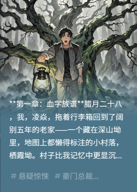 我家族谱标注：后山槐树，严禁投喂！