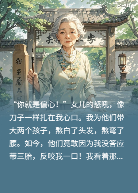 两孙带大，又安排三胎，我反手报老年大学