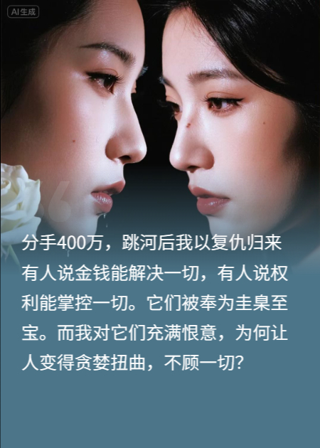 分手400万？跳河后我复仇归来