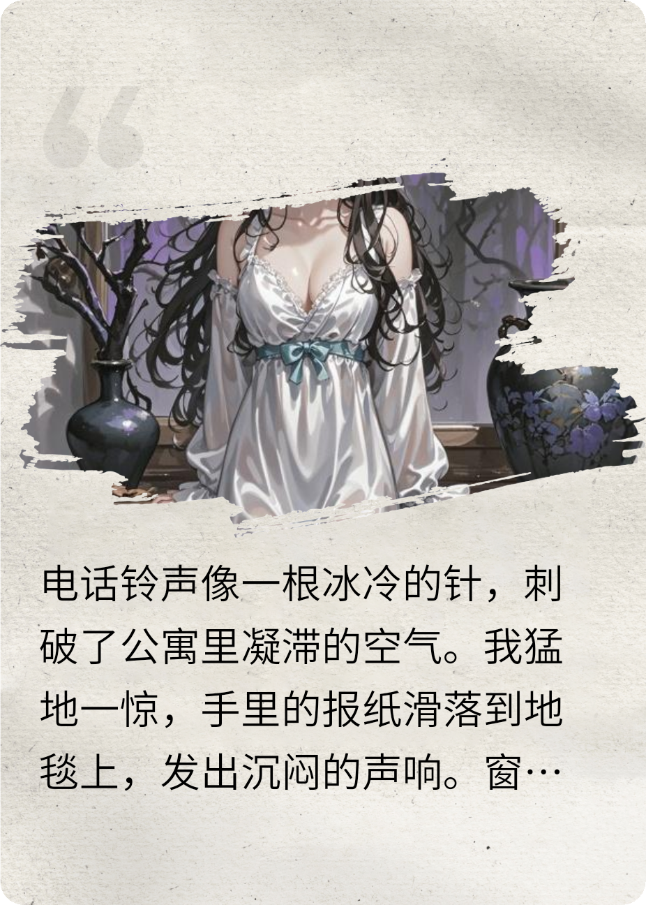 她每晚都收到自己签收的花圈