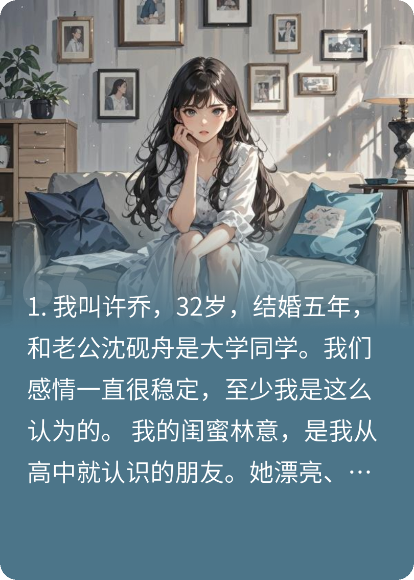 我的闺蜜是我老公的白月光