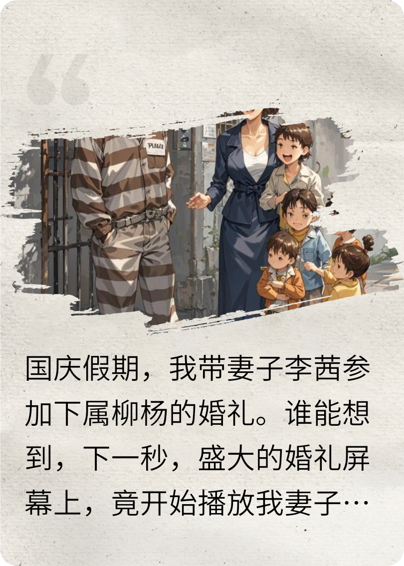 国庆参加婚礼，老婆的视频出现在屏幕上