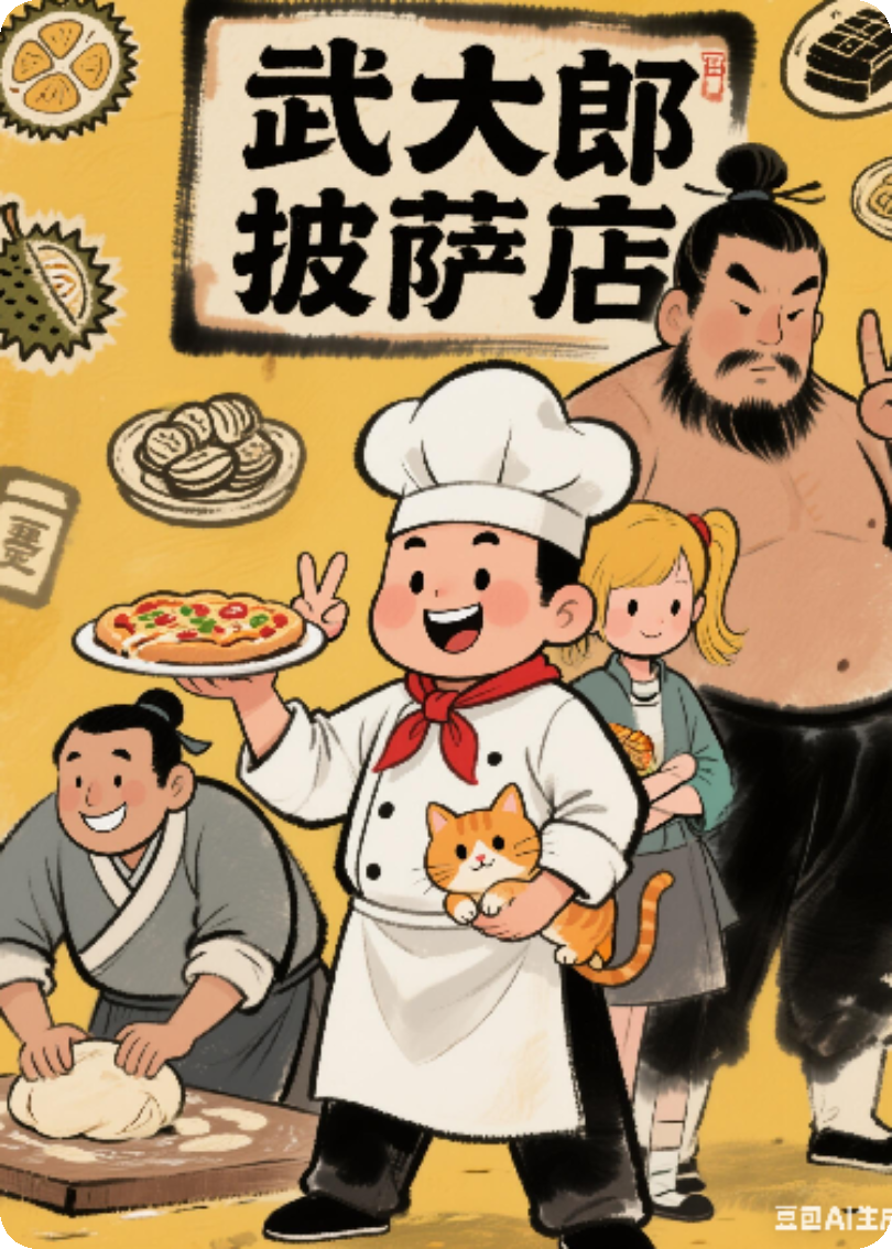 水浒离谱版：武大郎的披萨店和我的憨弟武二郎