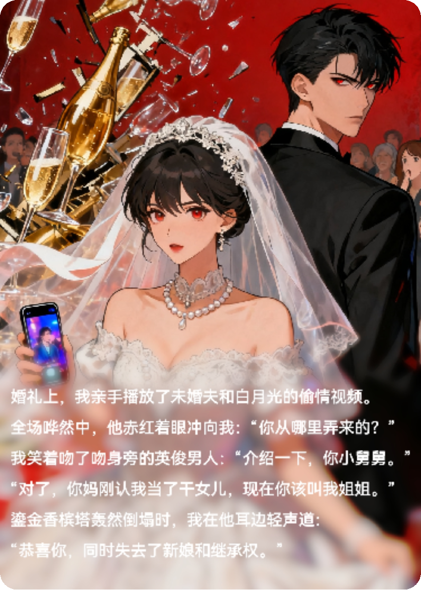 撕碎白月光！霸总跪求我回头