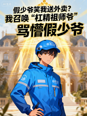 假少爷笑我送外卖？我召唤“杠精祖师爷”骂懵假少爷