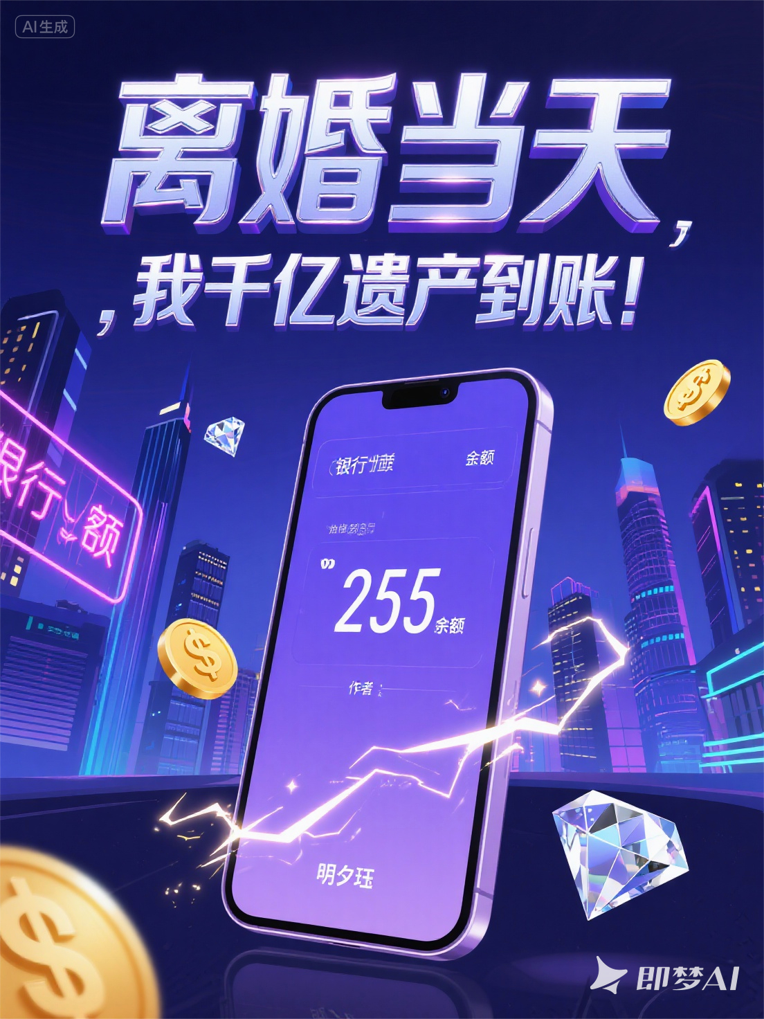 离婚当天，我千亿遗产到账！