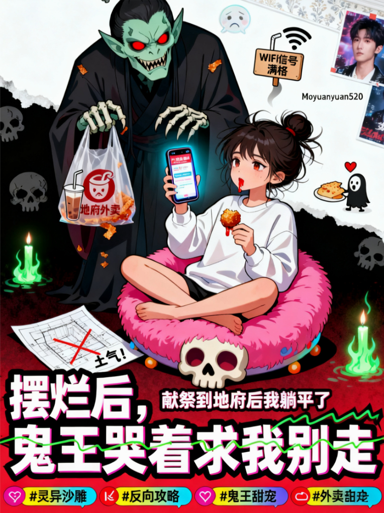 摆烂后，鬼王哭着求我别走​