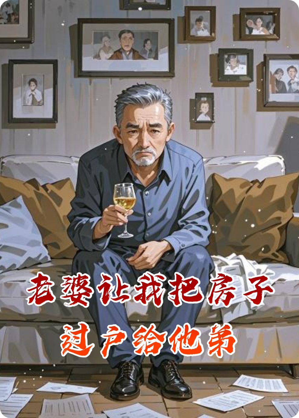 老婆让我把房子过户给他弟结婚，我离婚了