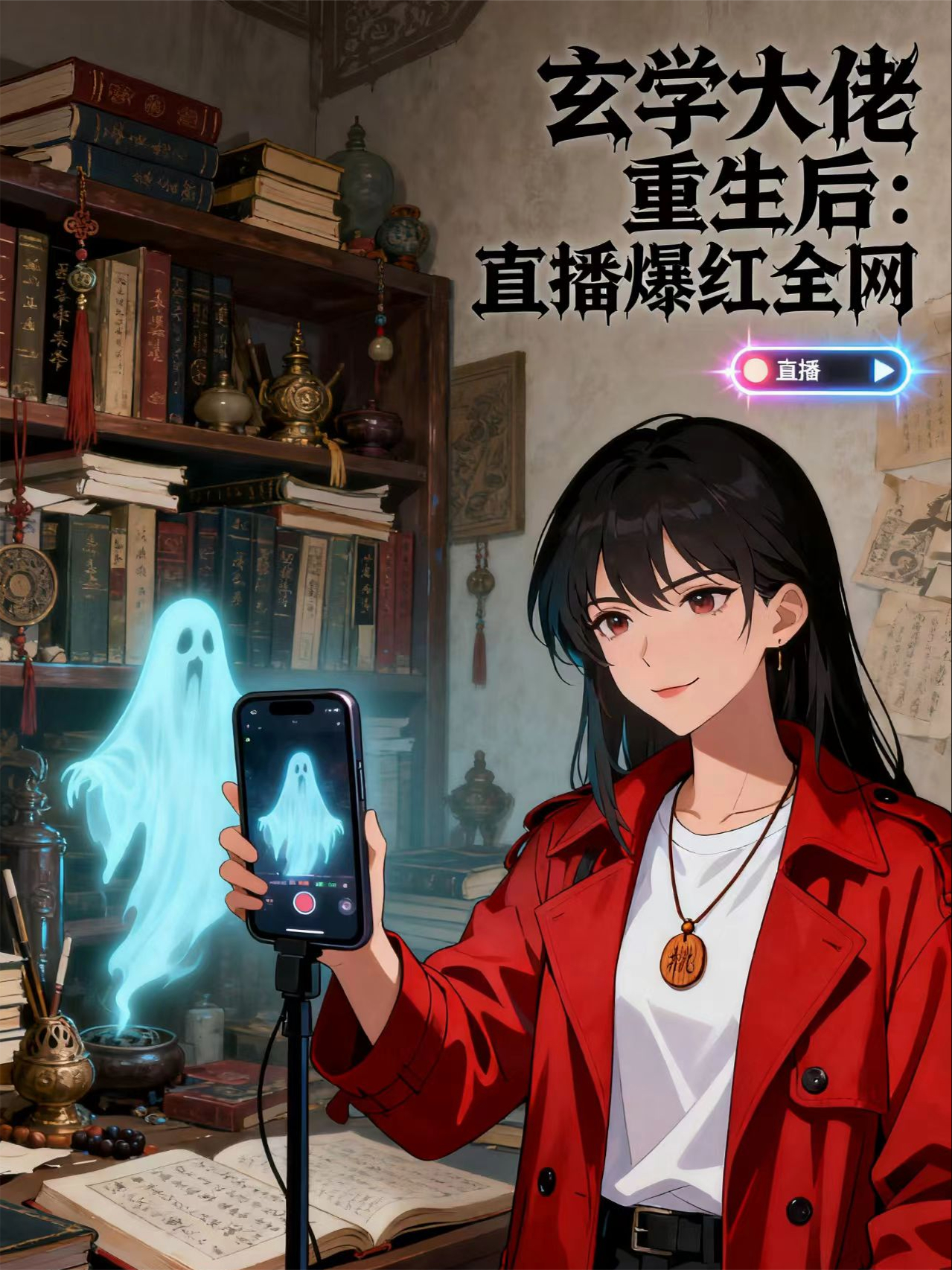 玄学大佬重生后，直播爆红全网