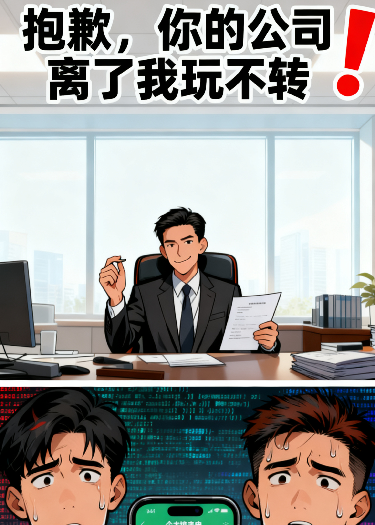 抱歉，你的公司离了我玩不转