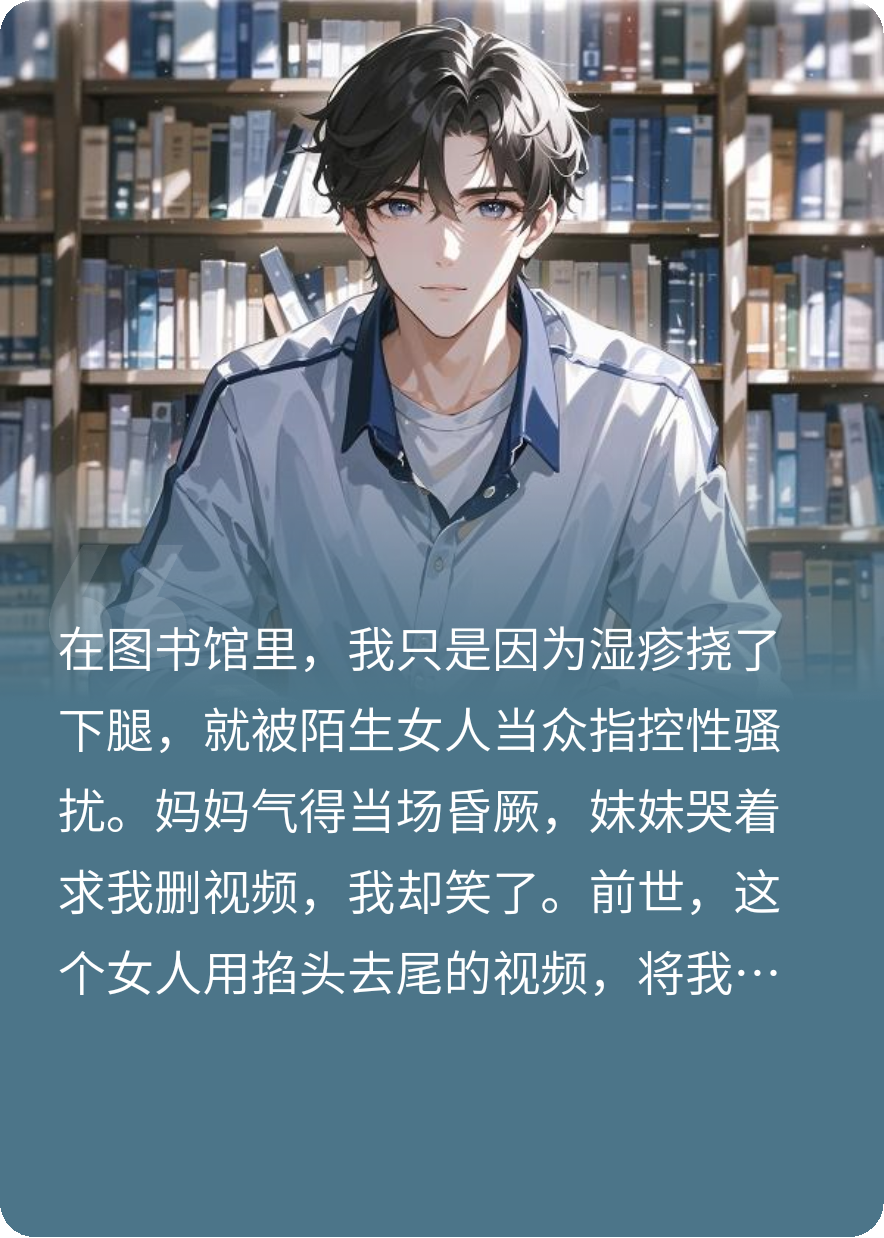 图书馆污蔑我的女生被我送上了热搜