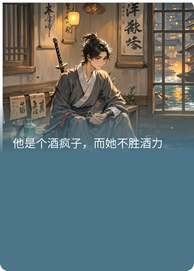 他是个酒疯子，而她不胜酒力