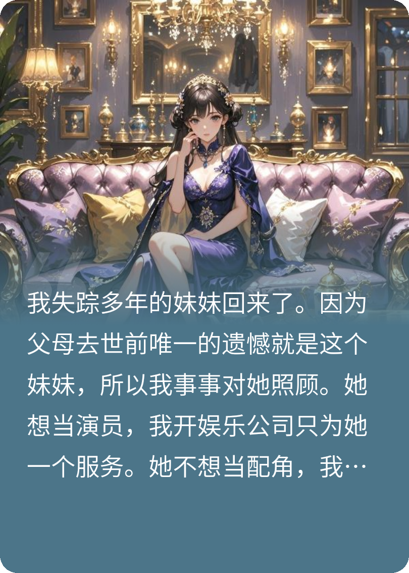失踪多年的妹妹回来了