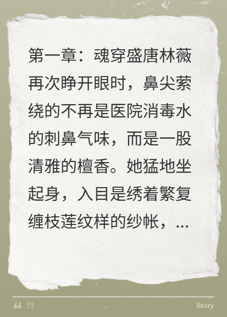 唐宫医影：绾薇情