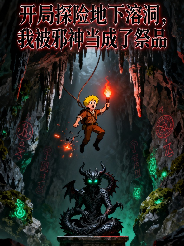 开局探险地下溶洞，我被邪神当成了祭品