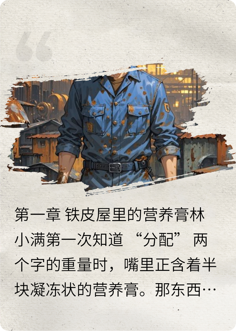 锈色霓虹下的一生