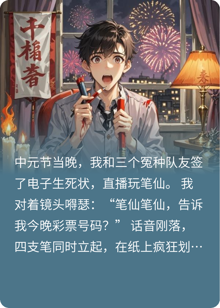 中元节直播玩笔仙