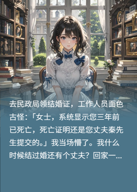 冥婚三年，我死而复生后，豪门丈夫疯了