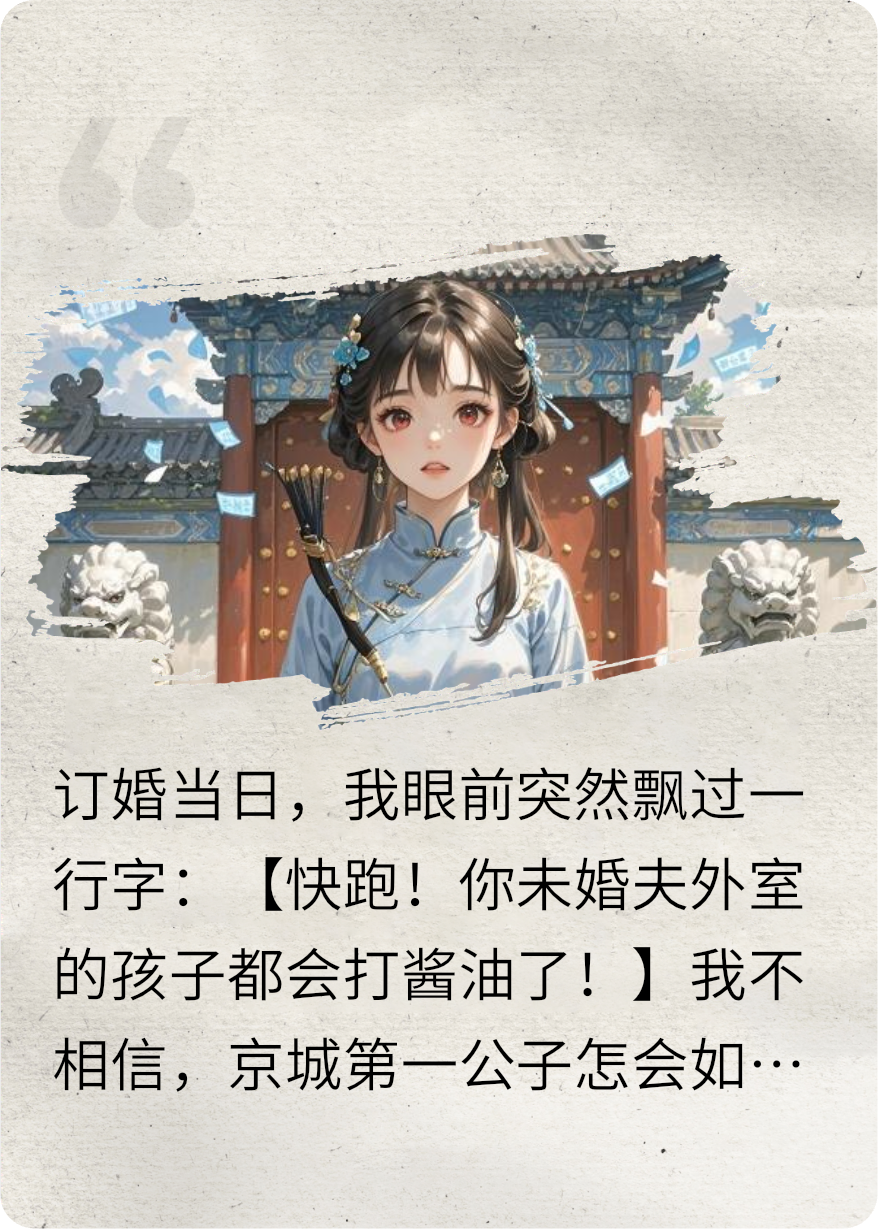 弹幕救我！退婚渣男后我嫁给了哭包将军