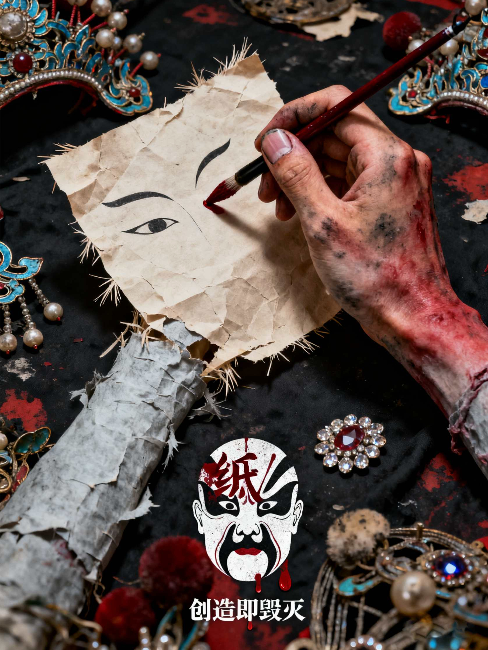 纸戏·煞白