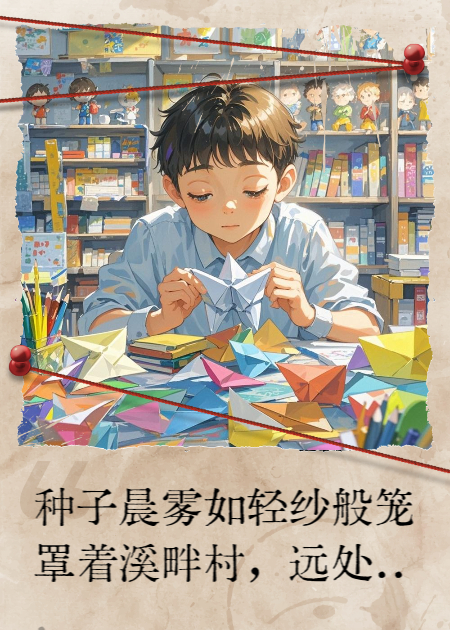 溪畔纸语唤晴空