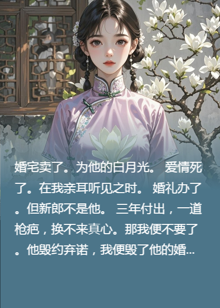 未婚夫卖掉婚宅给白月光买汽车结婚当天我换了新郎
