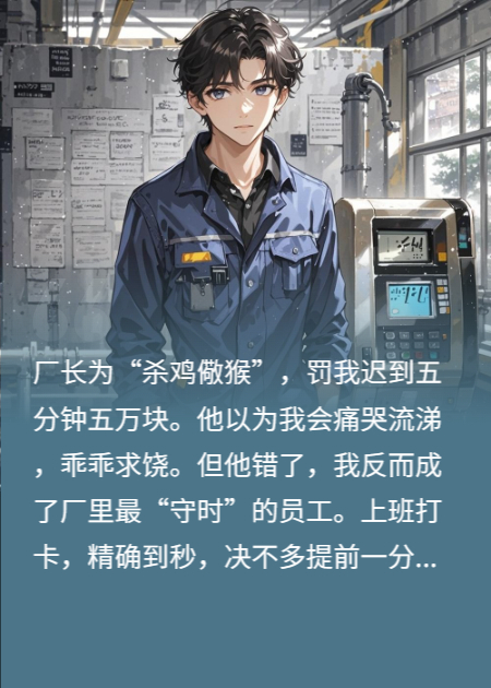 迟到5分钟，我罚倒一个厂