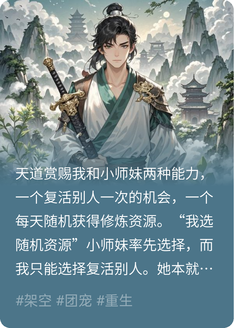团宠小师妹能复活，但！复活的不是师尊