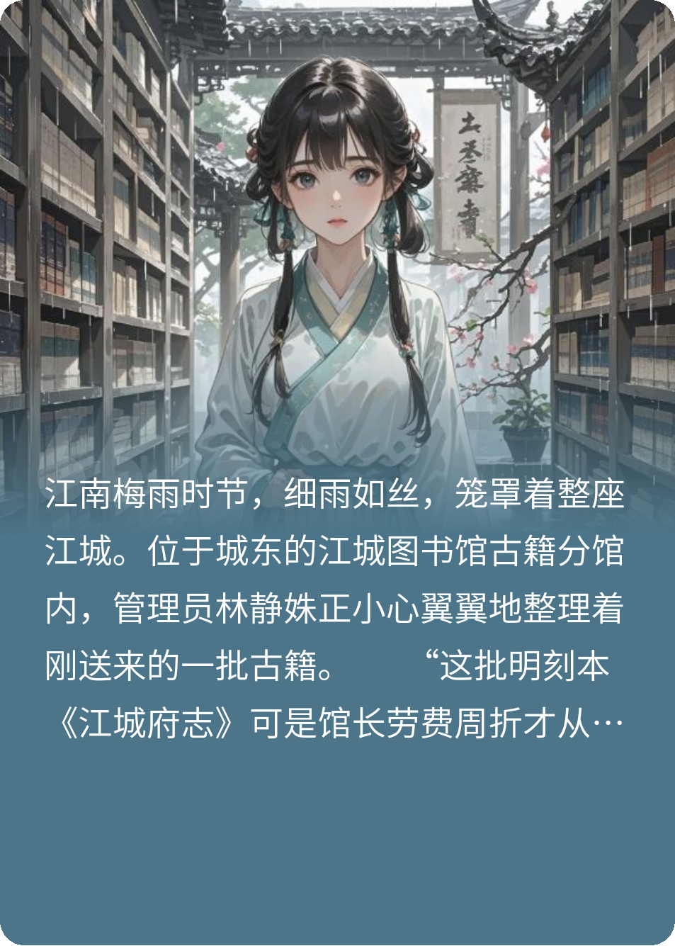 图书馆谜案：血色藏书阁
