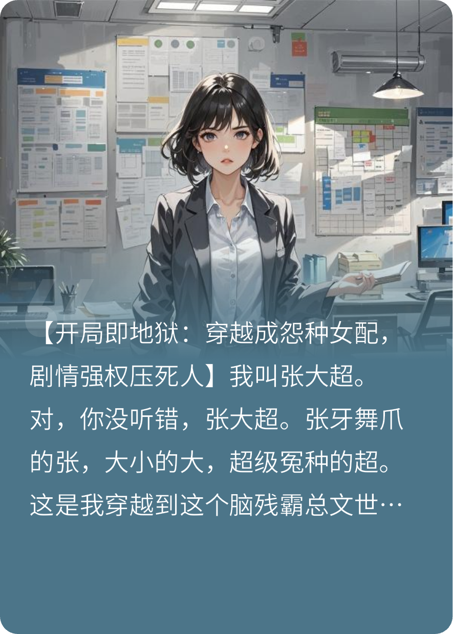 摊上这对作精男女主，恶毒女配的怨念能养活十个邪剑仙