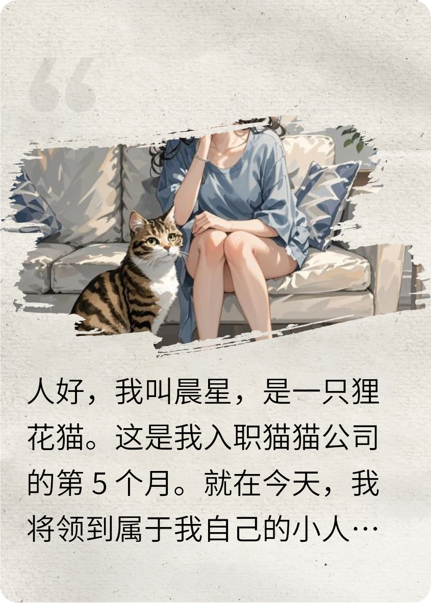 入职五个月，我成功分到一个主人