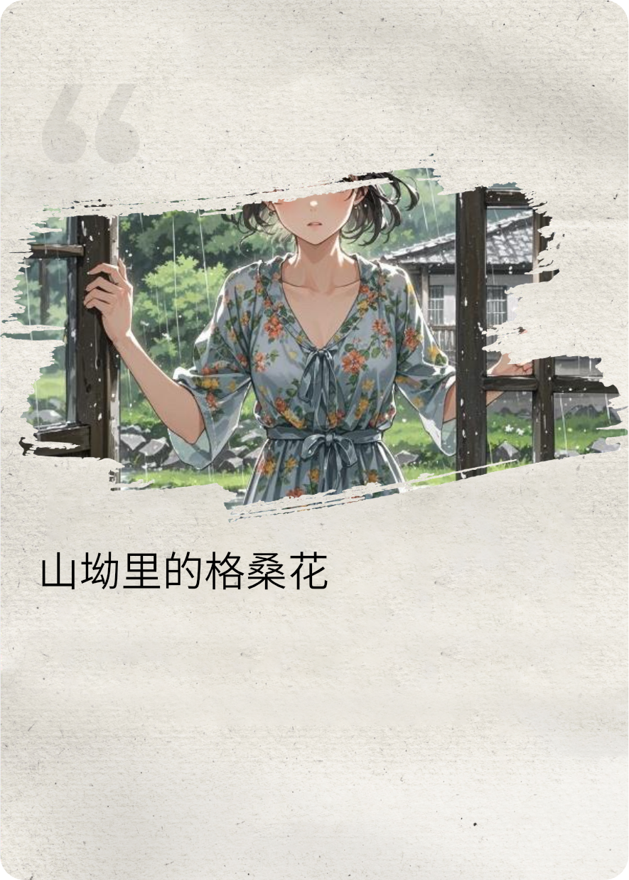 山坳里的格桑花
