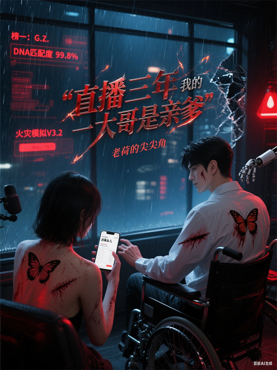 直播三年，我的榜一大哥是亲爹