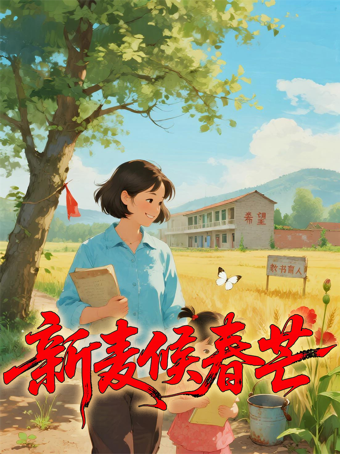 新麦候春芒