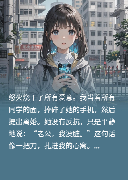 她说“我没脏”
