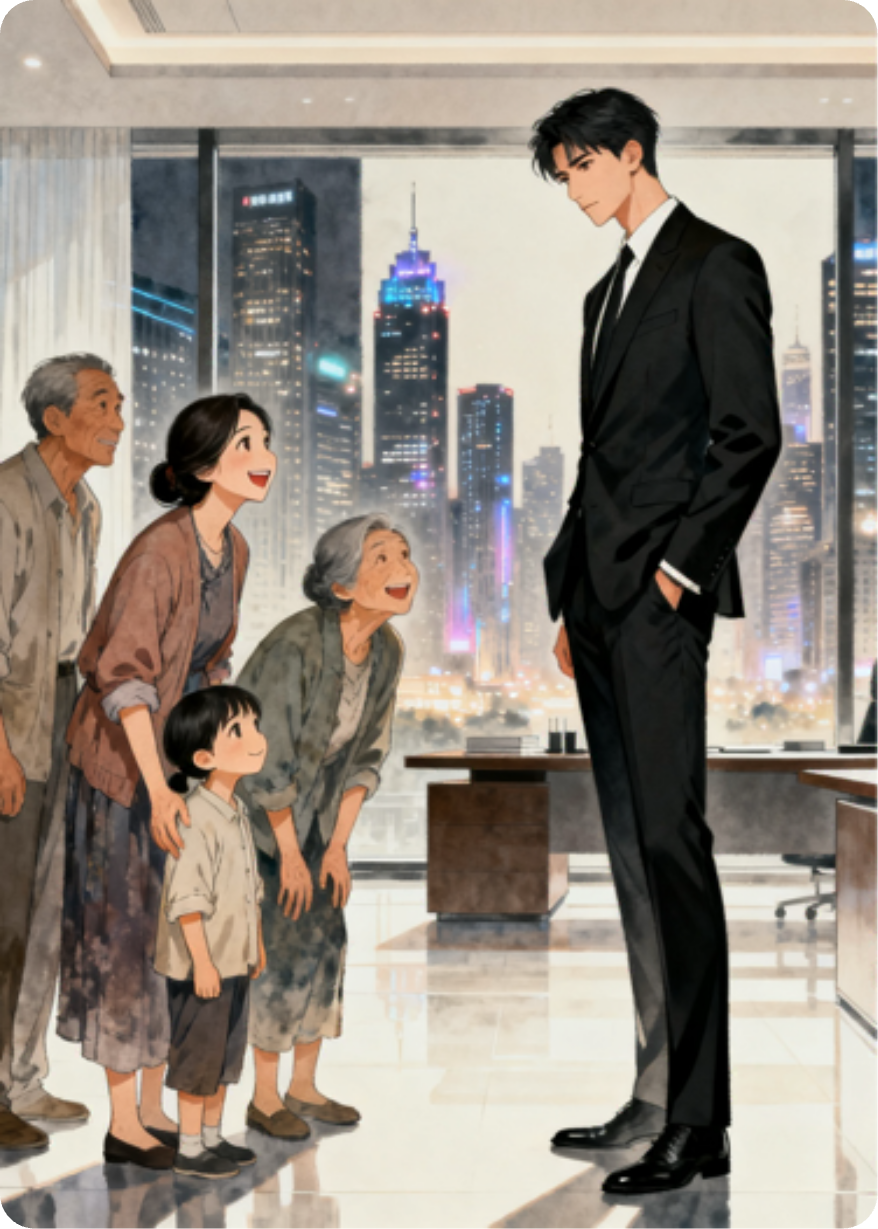 停止供养后，前任一家跪求复合