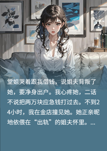 堂姐骗钱买金镯？我让她净身出户！