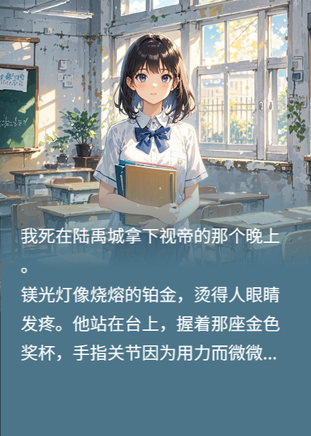 死在颁奖台下的我，重获新生成为巨星