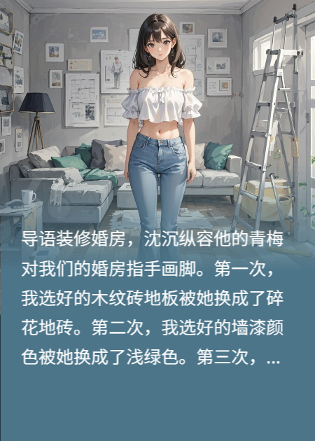 装修婚房男朋友纵容青梅指手画脚后，我不结了