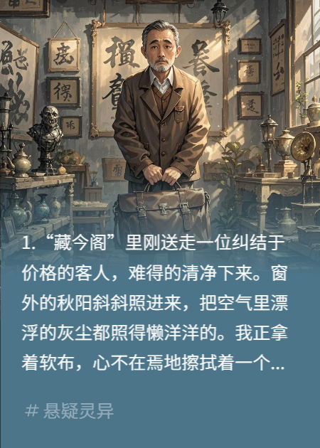 我在古董店时遇到的那些怪事（四）