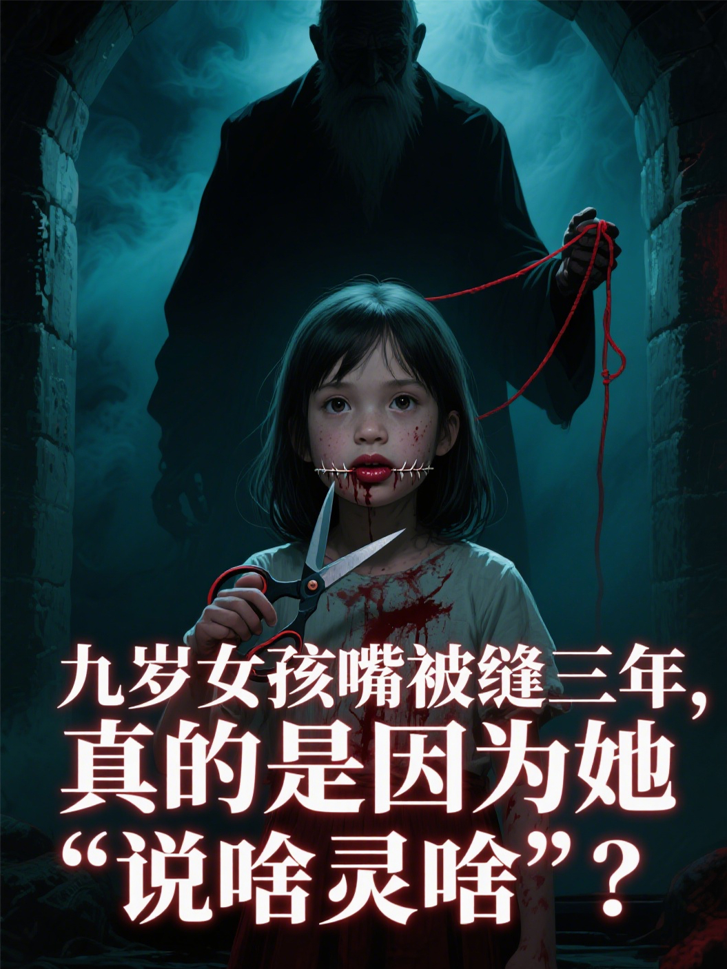 九岁女孩嘴被缝三年，真的是因为她“说啥灵啥”？
