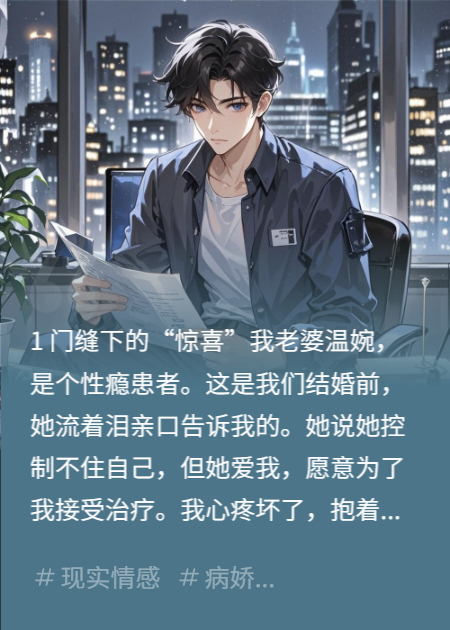 门缝下的小卡片：我的病妻竟是头牌Vivi