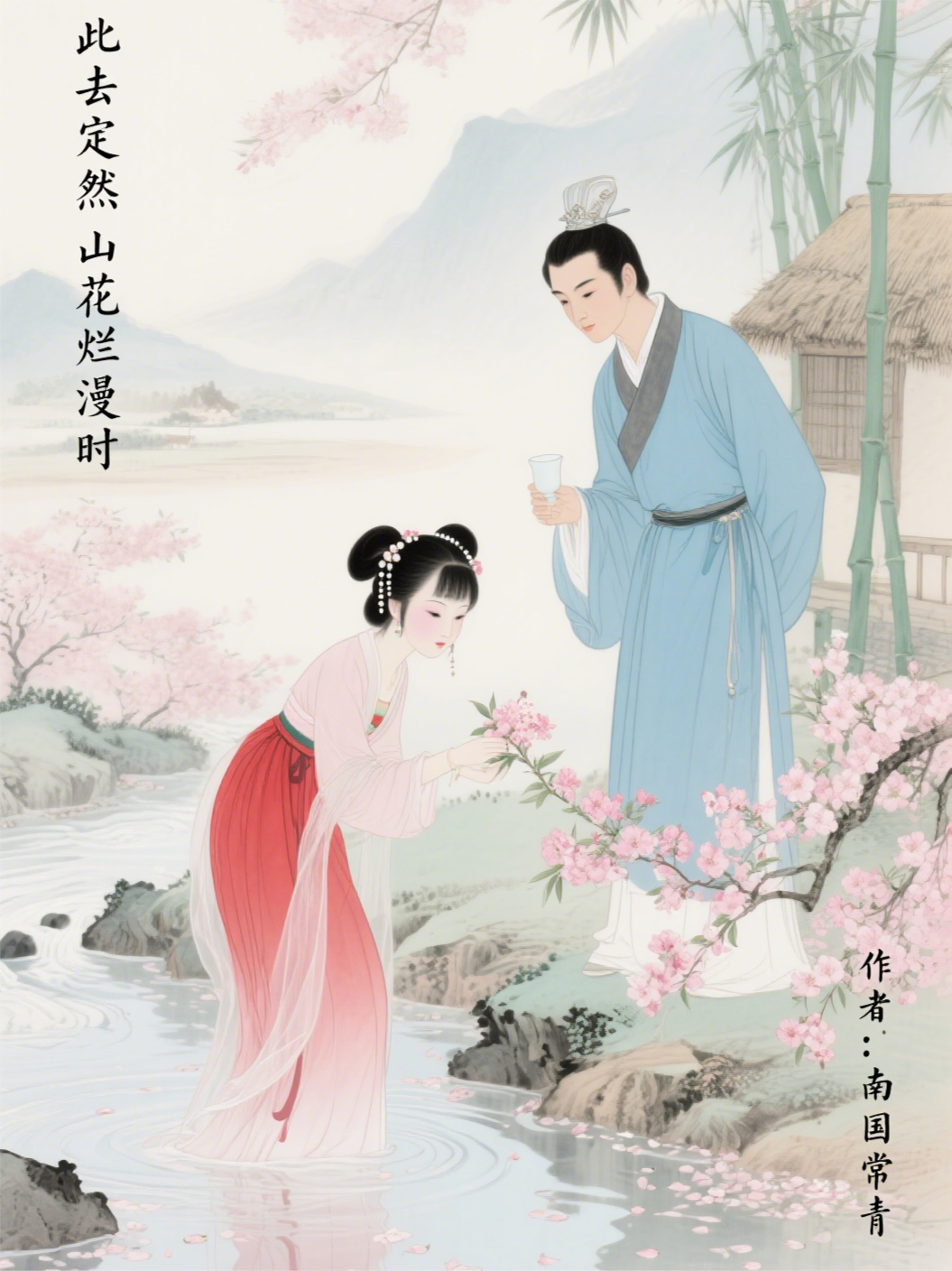此去定然山花烂漫时