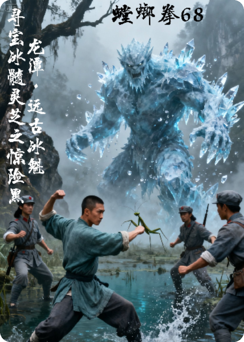 螳螂拳68寻宝冰髓灵芝之惊险黑龙潭·远古冰魁