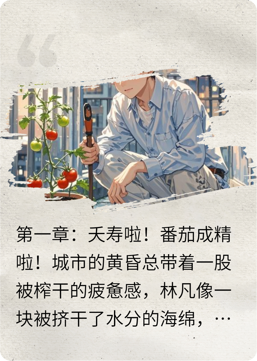 我的合租室友是棵番茄